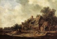 Goyen, Jan van - Peasant Huts with a Sweep Well